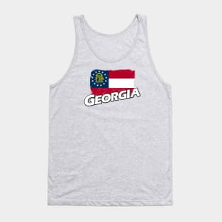 Georgia flag Tank Top